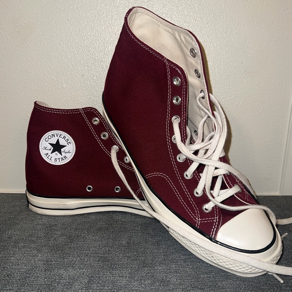 Burgundy Chuck 70s 12 Men